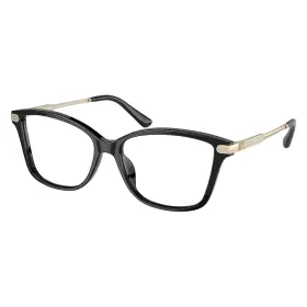 4105bu Michael Kors Georgetown Mk 3005 Black Plastic And Metal Eyeglasses 54mm