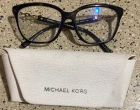 Mk8018f Michael Kors Col3106 Eye Glass Frame 54/15/135 Authentic With Case White