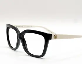 Mk-6016 Michael Kors Mk 6016 3052t3 Black White Polarized Eyeglass Frames 54-16