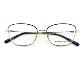 Michael Kors Mk3027 Key Largo 1014 Black Gold New Authentic Eyeglasses 52-16-140