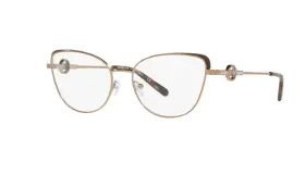 54-17-140 Michael Kors Mk3058b Eyeglasses Frame 1213 Trinidad Brown Gold Cat Eye