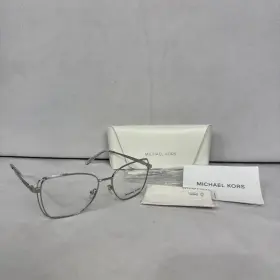 Mk3059-1153 Michael Kors Mk3059 1153 Monterosso Silver Demo Lens 54 Mm Womens Eyeglasses