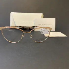 Mk3064b Michael Kors New Authentic Marsaille Rose Gold Pink Eyeglasses Cat Eye