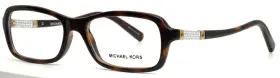 53-16-135 Michael Kors Mk4022b Quisisana 3046 Dark Tortoise Womens Eyeglassess
