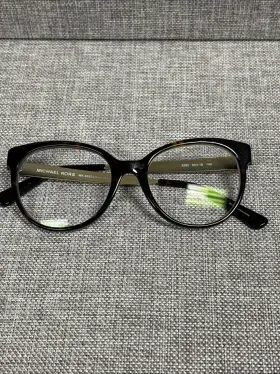Mk4053 Michael Kors Granada 4053 Black Leopard Womens Cat Eye Eyeglasses B-3
