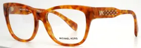 52-18-140 Michael Kors Mk4059 Courmayeur 3339 Amber Tortoise Womens Eyeglasses