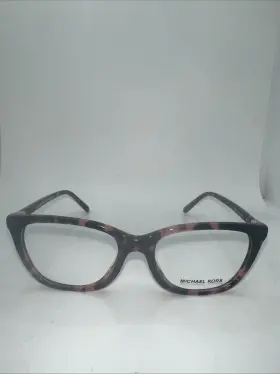 Mk4085u Michael Kors 3009 52/17 140 Black/pink Women Eyeglass Frames Ff22