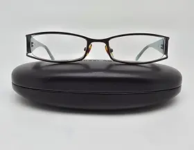 Mk423 Michael Kors 033 Gunmetal Blue Semi Rimless Eyeglasses Frame With Case 51mm