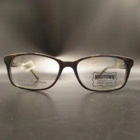 Midtown Optical Company 554360951 Sawyer Tor Tortoise Eyeglass Frames 52-16-140 New