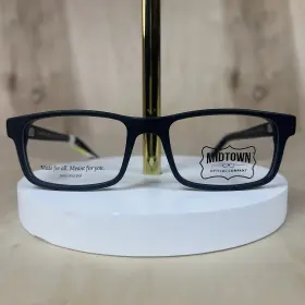 50-17-138 Midtown Optical Company 751658970350 Mf Mid Fraser Mbk Matte Black Eyeglass Frames Only 54
