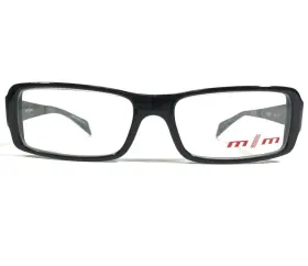 51-16-140 Mikli M0650 Col 01 Eyeglasses Frames Black Rectangular Full Rim