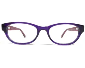 48-17-130 Miraflex 2261/1088 Kids Eyeglasses Frames Lilly Purple Pink Round
