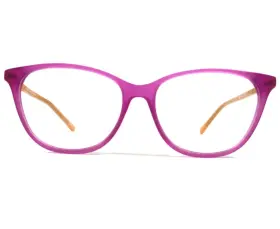 47-14-135 Miraflex C.014 Kids Eyeglasses Frames Loren Orange Pink Cat Eye Round