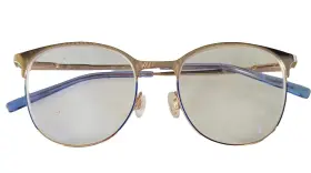 Mmi0026sam Missoni Mis-0099 Gold Blue Womens Eyeglasses Frames Oeks 5118 140