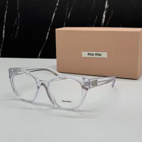 Mu05xv Miu 15z1o1 New Cat Eye Transparent Women Eyeglasses Vmu 05x 1