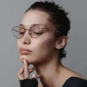 Miu Miu Mu51sv-2821o1-54 New Gold White Eyeglasses