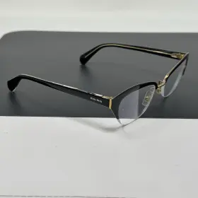 Lax-1o1 Miu Vmu-50l Vmu 50l 52 17 140 Black Authentic Designer Eyeglasses