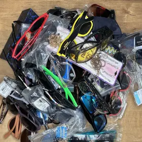 B2-061324-49 Mix Lot Of Eyewear - All Types Conditions As Is No Returns 5.4 Lbs B2