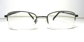 51-20-140 Modern Optical Metals Eyewear Luke Gunmetal Eyeglass Frames Only
