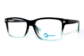 Modern Optical 675254215472 New Weekend Black Blue Authentic Eyeglasses Frames 52-16-140mm