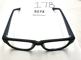 52-16-140 Modern Optical 675254215519 New Approach Black Navy Authentic Eyeglasses Frames