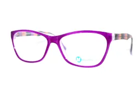 Modern Optical 675254271706 New Connect Purple Ice Authentic Eyeglasses Frames 56-18-140mm