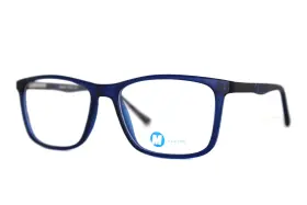 Modern Optical 675254290806 New Finish Line Navy Matte Authentic Eyeglasses Frame 57-18-145mm