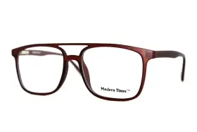 Modern Times 675254272734 New Compete Matte Brown Authentic Eyeglasses Frames 54-17-140mm