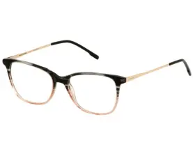 52-16-145 Moleskin Mo1121 Moleskine 04 Black Pink Gradient Ultra Light Womens Eyeglasses