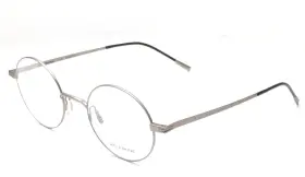 Mo2104 Moleskine 11 Round Light Gunmetal Unisex Eyeglasses 47mm