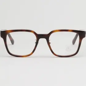 51-19-145 Moncler Ml5191-d 052 Havana Square Optical Plastic Eyeglasses Frame