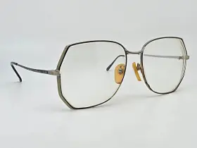 Monet Mt-18 Eyewear By Marine Onyx Silver Butterfly Eyeglasses Frame Japan 59mm