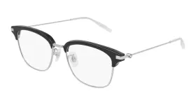 Mb0141ok002 Montblanc New Mb0141ok 002 Gold/black 53mm Authentic Eyeglasses 53-18-145