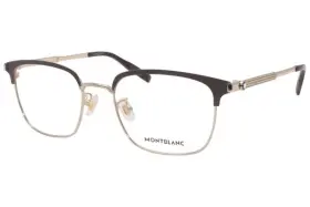 Mb0083ok Montblonc Montblanc Eyeglasses 2 Gold Full Rim Glasses 52mm