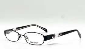 M1257 Montclar New C1 Black Authentic Eyeglasses 50-16
