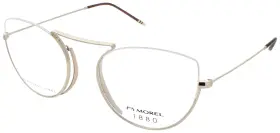 1880-morel-60121m-dn07-52 Morel 1880 60121m Dn07 52 Eyeglasses Yellow Frame Mm