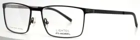 Morel 30065l Lightec Mg11 Brown Mens Rectangle Eyeglasses 57-18-145 B 37