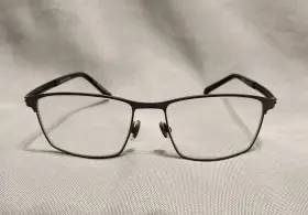 55-17-145 Morel 30172l France Eyeglasses Frames Only Gn08 Black Case Acessories