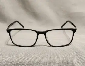 55-17-145 Morel 30192l France Eyeglasses Frames Only Ng07 Black Silver Case Assc
