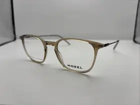 30229l Morel 49/20 145 Mn11 Transparent Brown Full Rim Eyeglasses A5206
