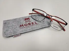 54-19-145 Morel 30311l Go 09 Rectangle Black Red Frame France