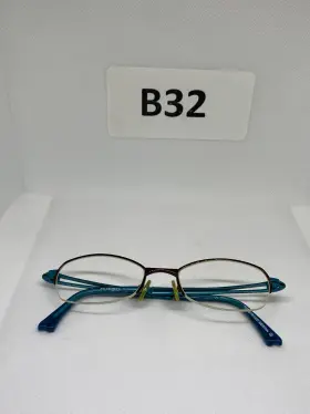 Morel 6371k Im114 Koali Mj342 Half Rim Eyeglasses Frames 49-18 140 France Women