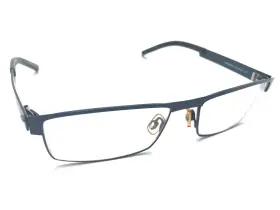 7330l Morel Lightec Blue Black Eyeglasses Frames 54-17 140 France Designer Women