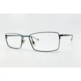 53-17-140 Morel 7382l Lighttec Eyeglasses Men Blue Rectangular Bg012