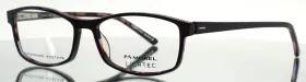 51-15-135 Morel 7669l Lightec Pt013 Purple Womens Rectangle Eyeglasses B 32