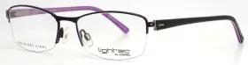 49-16-135 Morel 7675l Lightec Pm072 Purple Womens Petite Eyeglasses B 30 49-16-135 Morel 7675l Lightec Pm072 Purple Womens Petite Eyeglasses B 30