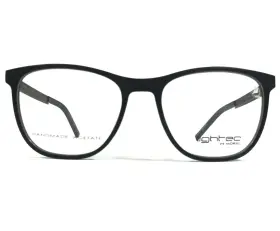 52-17-140 Morel 8049l Gg022 Eyeglasses Frames Lightec Black Gunmetal Gray Square