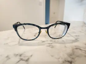 49-20-135 Morel Bb031 Eyeglasses Frames Only Koali 8291k Plastic/metal Blue