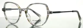 49-18-135 Morel Nomad 40167n Gn04 Grey Crystal White Black Womens Eyeglasses C