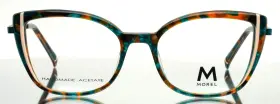 52-18-140 Morel Nomad 40233n Mv12 Brown Green Womens Cat Eye Eyeglasses B 41 E